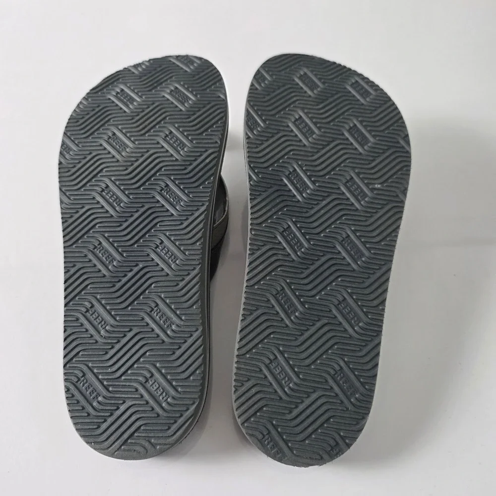 Reef Cushion Dawn Mens Flip Flops Sandals Brown Grey Size 7 F-22 NHV